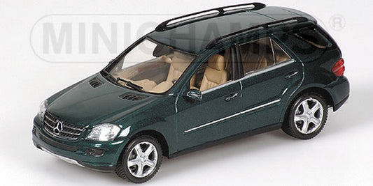 SCALE MODEL COMPATIBLE WITH MERCEDES M CLASS 2005 GREEN MET.1:43 MINICHAMPS PM400034500