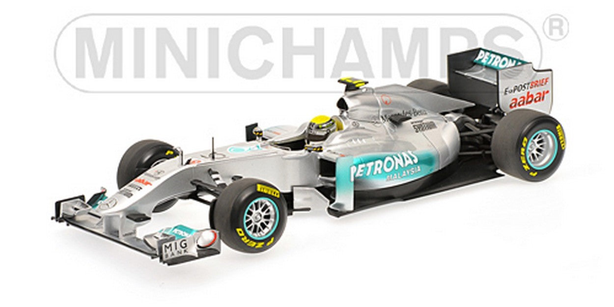 MODELE REDUIT COMPATIBLE AVEC MERCEDES N.ROSBERG 2011 SHOWCAR 1:18 MINICHAMPS PM110110078