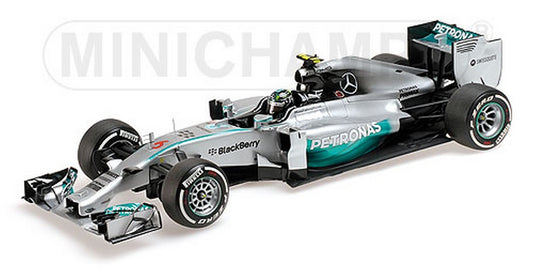 SCALE MODEL COMPATIBLE WITH MERCEDES N.ROSBERG 2014 1:18 MINICHAMPS PM110140006