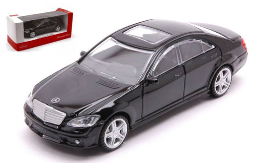 SCALE MODEL COMPATIBLE WITH MERCEDES S63 AMG BLACK 1:43 RASTAR RAT37100BK