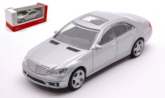 MODELLINO IN SCALA COMPATIBILE CON MERCEDES S63 AMG SILVER 1:43 RASTAR RAT37100S