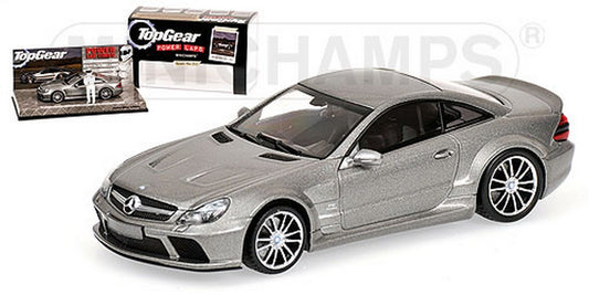 MODELE REDUIT COMPATIBLE AVEC MERCEDES SL65 AMG 2009 TOP GEAR GRIS MET.1:43 MINICHAMPS PM519433820