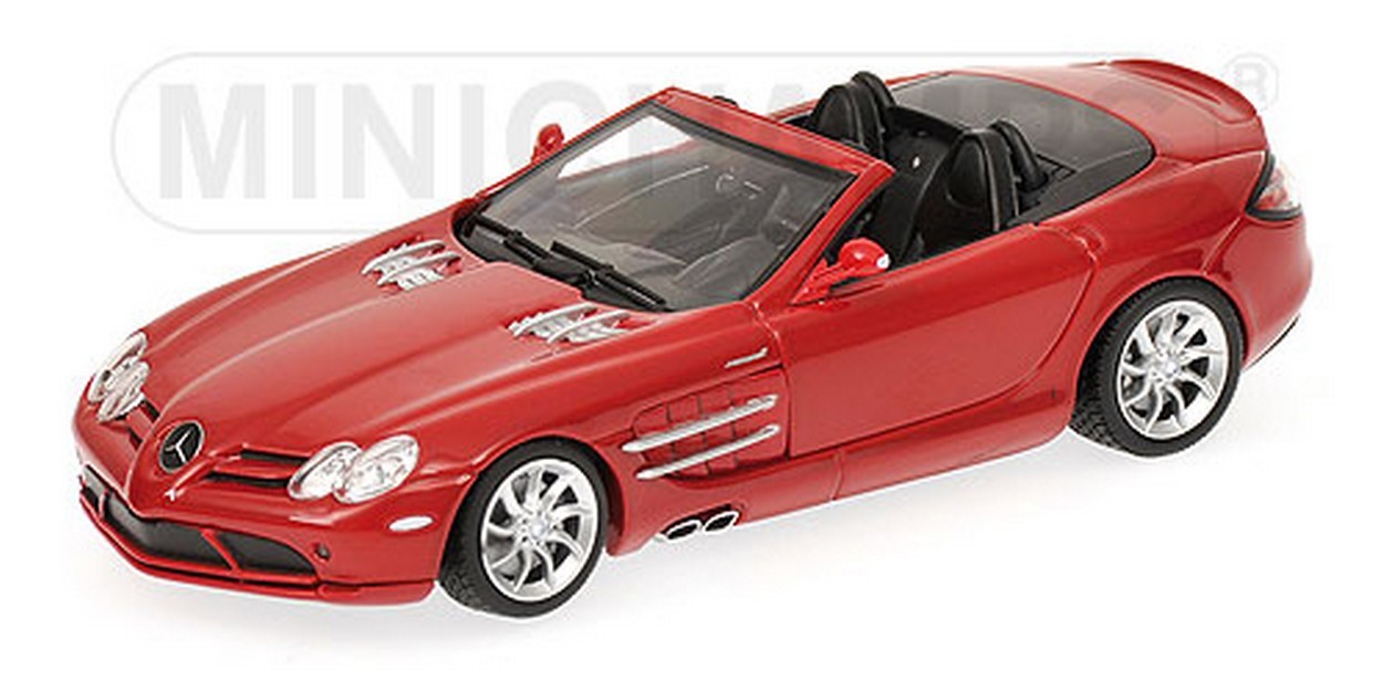 SCALE MODEL COMPATIBLE WITH MERCEDES SLR MC LAren 2007 RED 1:43 MINICHAMPS PM400037131