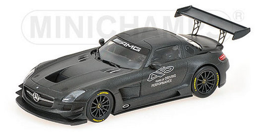 SCALE MODEL COMPATIBLE WITH MERCEDES SLS AMG GT3 2012 45 YEARS OF DRIVING PERFORMANCE 1:43 MINICHAMPS PM410133200