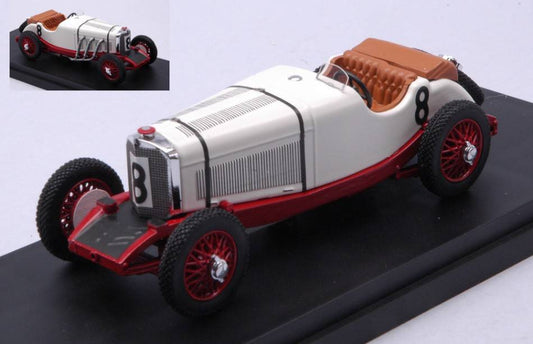 SCALE MODEL COMPATIBLE WITH MERCEDES SSK N.8 BELGIAN SPA FRANCORCHAMPS 1931 IVANOWSKI-STOFFEL 1:43 RIO RI4673