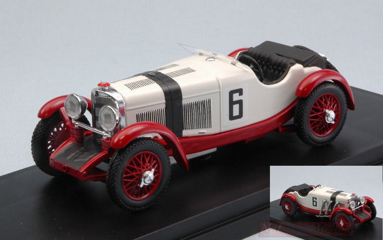 SCALE MODEL COMPATIBLE WITH MERCEDES SSKL N.6 WINNER NURBURGRING 1927 R.CARACCIOLA 1:43 RIO RI4535