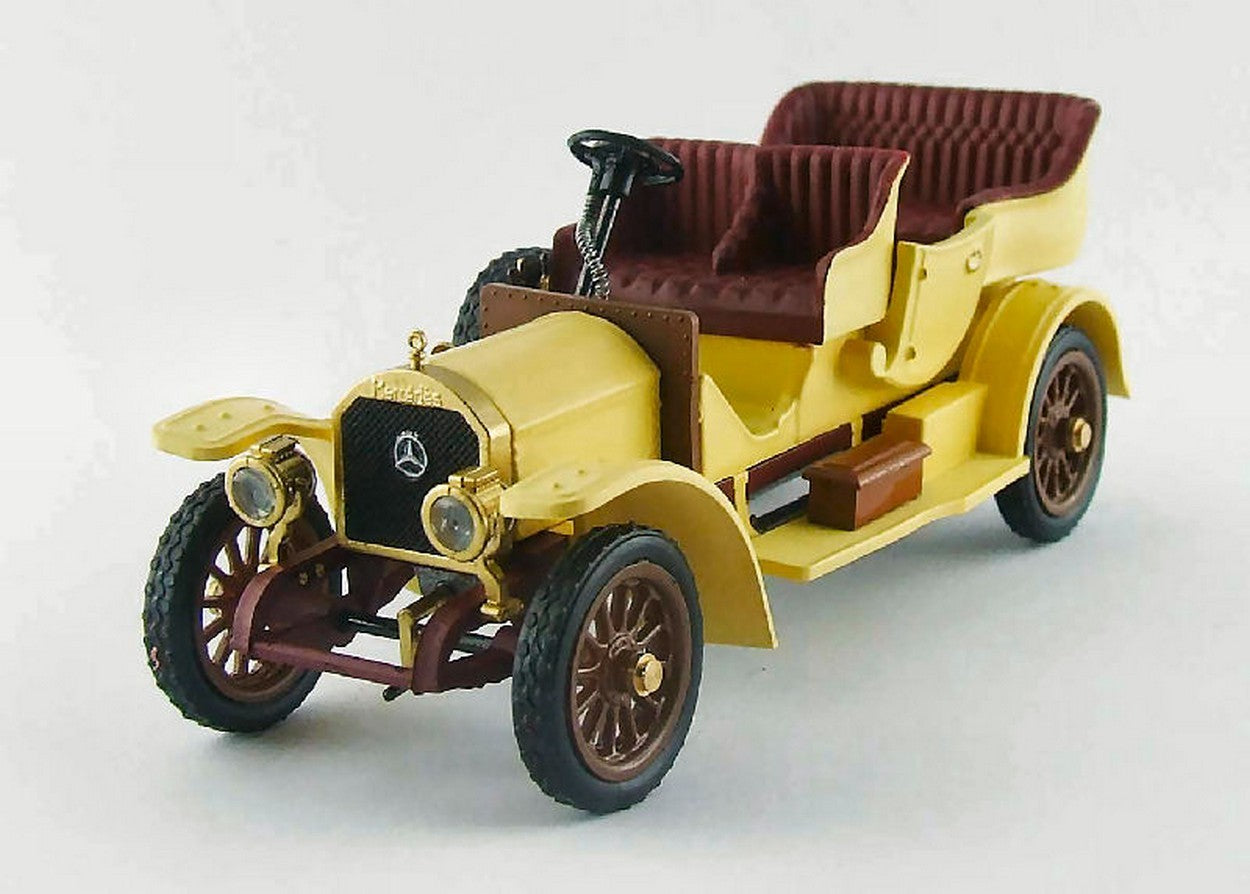 MODELLINO IN SCALA COMPATIBILE CON MERCEDES TOURISME 1909 YELLOW 1:43 RIO RI4392