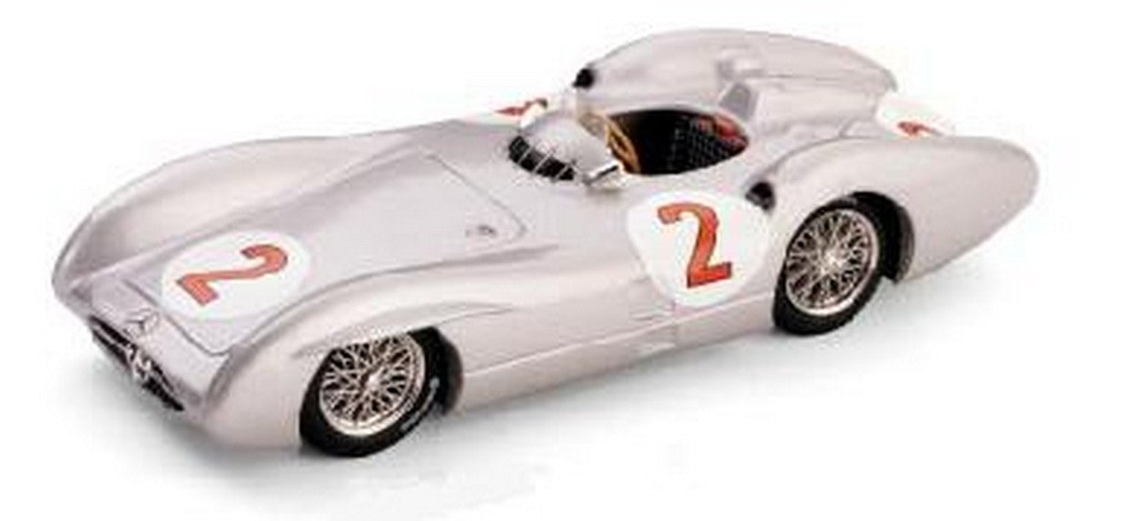 SCALE MODEL COMPATIBLE WITH MERCEDES W 196 C K.KING 1954 GR.BRITAIN GP N.2 1:43 BRUMM BM0325B