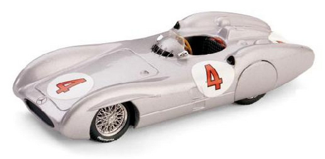 SCALE MODEL COMPATIBLE WITH MERCEDES W 196 C N.4 TRIALS AVUS 1954 K.KLING 1:43 BRUMM BM0326