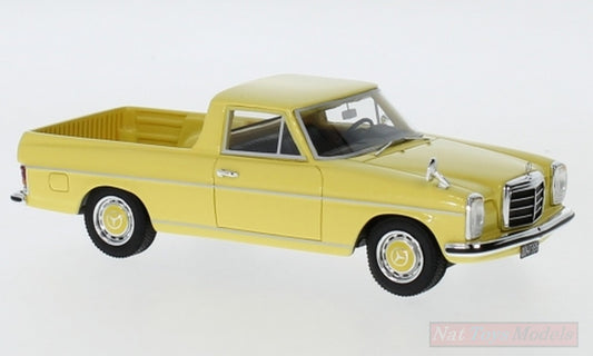 MODELLINO IN SCALA COMPATIBILE CON MERCEDES W115 PICK-UP ARGENTINA 1974 LIGHT YELLOW 1:43 NEO SCALE MODELS NEO47335
