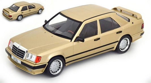 SCALE MODEL COMPATIBLE WITH MERCEDES W124 TUNING 1986 MET.BEIGE 1:18 MODELCARGROUP MCG18342