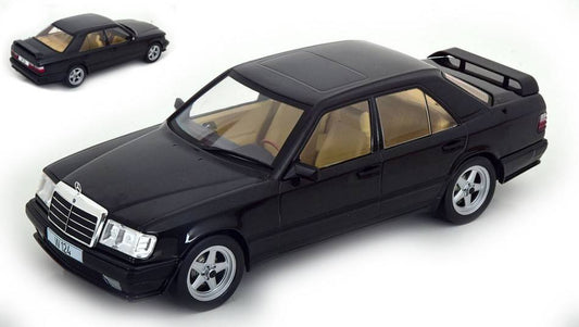 SCALE MODEL COMPATIBLE WITH MERCEDES W124 TUNING 1986 MET.BLACK 1:18 MODELCARGROUP MCG18341
