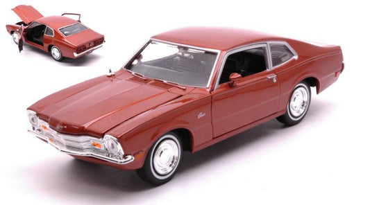 SCALE MODEL COMPATIBLE WITH MERCURY COMET "FORGETTEN CLASSIC SERIES" 1971 BROWN 1:24 MOTORMAX MTM79041BR