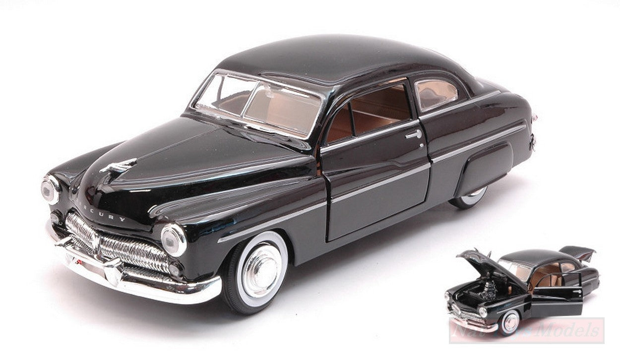 SCALE MODEL COMPATIBLE WITH MERCURY COUPE 1949 BLACK 1:24 MOTORMAX MTM73225BK