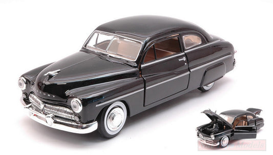 SCALE MODEL COMPATIBLE WITH MERCURY COUPE 1949 BLACK 1:24 MOTORMAX MTM73225BK