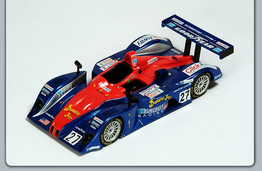 MODELLINO IN SCALA COMPATIBILE CON MG LOLA BANANA N.37 SEBRING 03 1:43 SPARK MODEL SCMG09