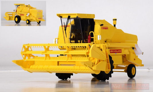 MODELLINO IN SCALA COMPATIBILE CON MIETITREBBIA NEW HOLLAND 8070 CAB 1:32 REPLICAGRI REPLI504