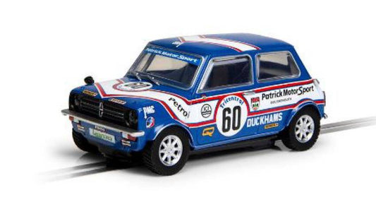 MODELE REDUIT COMPATIBLE AVEC MINI 1275 GT PATRICK MOTORSPORT RICHARD LONGMAN 1979 SLOT 1:32 SCALEXTRIC C4337