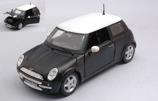 SCALE MODEL COMPATIBLE WITH MINI COOPER BLACK 1:24 MAISTO MI31219Z