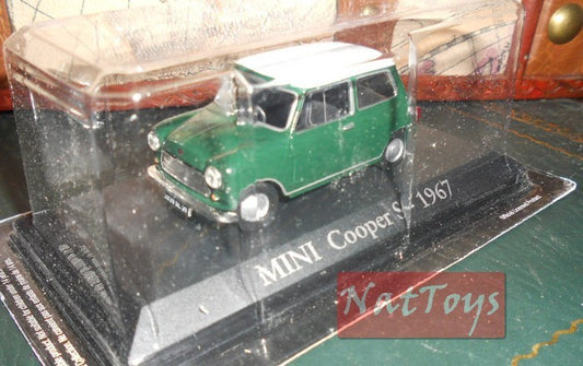 modellino editoria Mini Cooper S 1967 RBA Auto Indimenticabili Unforgettable Car DIE CAST 1:43