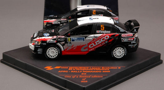 MODELLINO IN SCALA COMPATIBILE CON MITS.LANCER EVO X N.5 OKKAI. 09 1:43 VITESSE VE43422