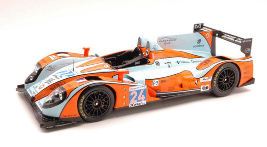 SCALE MODEL COMPATIBLE WITH MORGAN JUDD N.24 47th LM 2012 LAHAYE-PLA-NICOLET 1:18 SPARK MODEL S18077