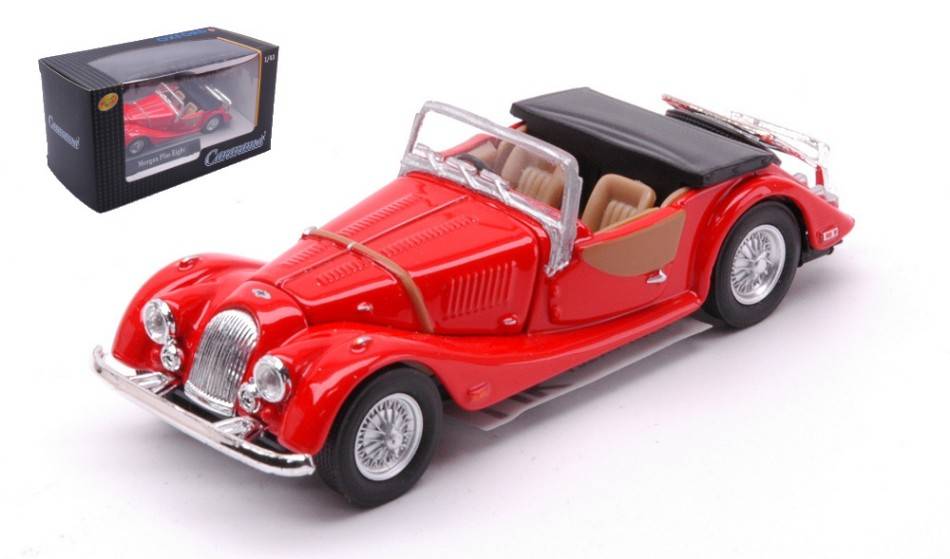 SCALE MODEL COMPATIBLE WITH MORGAN PLUS EIGHT RED 1:43 CARARAMA CA412160