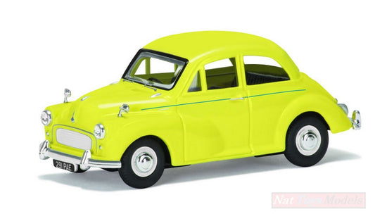 SCALE MODEL COMPATIBLE WITH MORRIS MINOR 1000 YELLOW 60th ANNIVERSARY CORGI 1:43 VANGUARDS VA05808