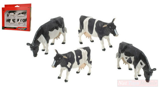 MODELLINO IN SCALA COMPATIBILE CON MUCCHE DA LATTE FRESIAN CATTLE 1:32 BRITAINS LC40961
