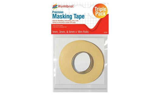 COLORS MODEL MASKING TAPE PRECISION MASKING TAPE SET HUMBROL AG5110