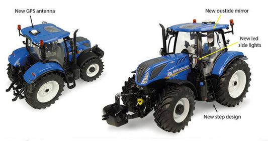 MODELLINO IN SCALA COMPATIBILE CON NEW HOLLAND T7.190 AUTO COMMAND 1:32 UNIVERSAL HOBBIES UH6363
