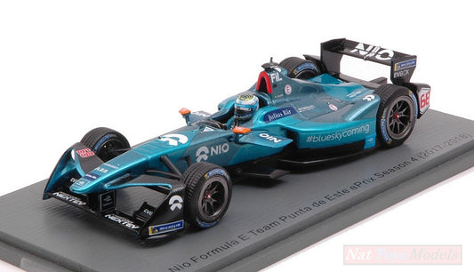SCALE MODEL COMPATIBLE WITH NIO N.68 PUNTA DEL ESTE FORMULA E (2017-2018) L.FILIPPI 1:43 SPARK MODEL S5944