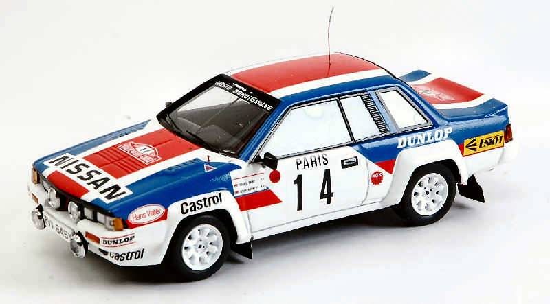 MODELE REDUIT COMPATIBLE AVEC NISSAN 24 ORS N.14 M.CARLO 1984 1:43 BIZARRE BZ334