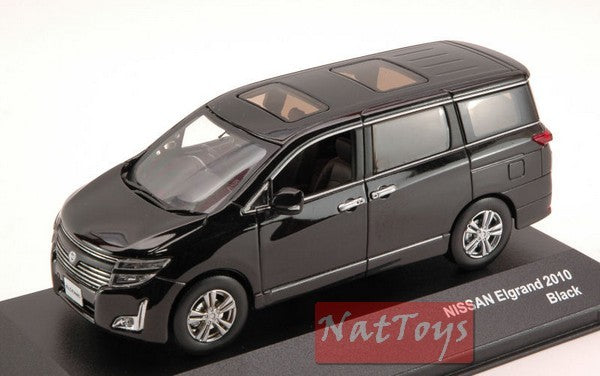 modellino IN SCALA COMPATIBILE CON NISSAN ELGRAND 2010 BLACK 1:43 JCOLLECTION JC208