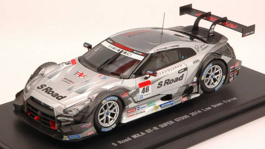 SCALE MODEL COMPATIBLE WITH NISSAN GT-R N.46 11th SUPER GT500 2014 S.MOTOYAMA-M.YANAGIDA 1:43 EBBRO EB45102
