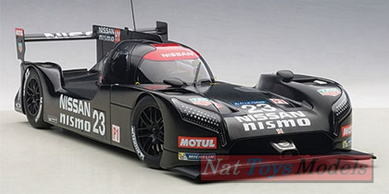 SCALE MODEL COMPATIBLE WITH NISSAN GT-R TEST CAR LE MANS 2015 LIMITED 1500 PCS 1:18 AUTOART AA81577