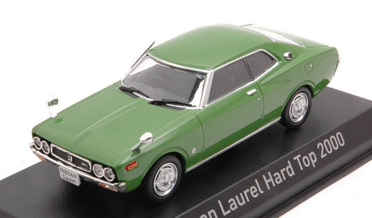 SCALE MODEL COMPATIBLE WITH NISSAN LAUREL HARD TOP 2000 1972 GREEN 1:43 NOREV NV420177