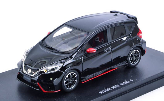 SCALE MODEL COMPATIBLE WITH NISSAN NOTE NISMO S SUPER BLACK 1:43 EBBRO EB45492