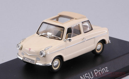 SCALE MODEL COMPATIBLE WITH NSU PRINZ 1959 BEIGE 1:43 NOREV NV831019