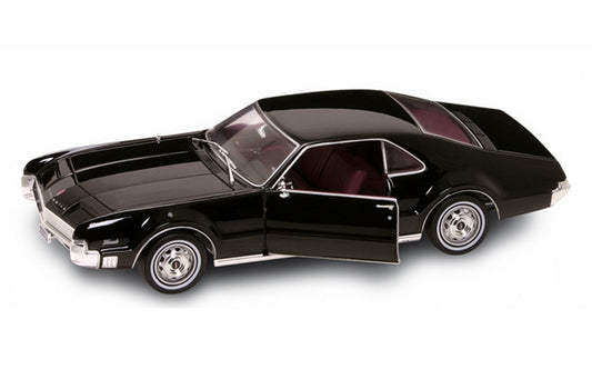 MODELLINO IN SCALA COMPATIBILE CON OLDSMOBILE TORONADO 1966 BLACK 1:18 YAT MING YM92718BK