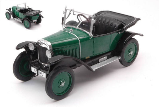 SCALE MODEL COMPATIBLE WITH OPEL 4/12 PS GREEN RHD 1:24 WHITEBOX WB124100