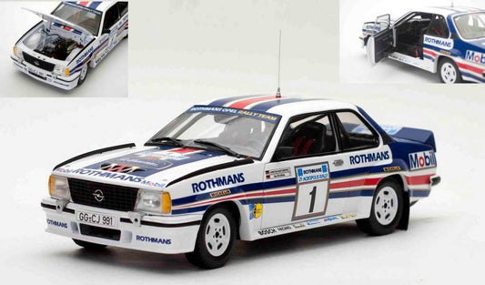 MODÈLE RÉDUIT COMPATIBLE AVEC OPEL ASCONA 400 N.1 RALLYE ACROPOLIS 1982 ROHRL-GEISTDORFER 1:18 SUNSTAR SS5379