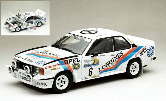 MODELE REDUIT COMPATIBLE AVEC OPEL ASCONA B 400 N.6 RALLYE INT.LANA 1982 P.BALMER-F.CAVALLI 1:18 SUNSTAR SS5377