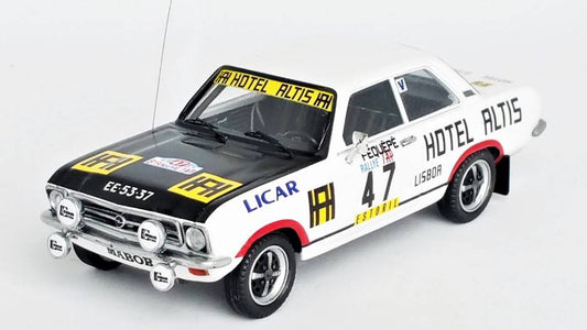 MODÈLE RÉDUIT COMPATIBLE AVEC OPEL ASCONA TAP RALLY 1974 PEQUEPE/"DICO" 1:43 TROFEU TFDSN98