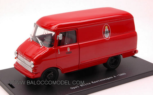 SCALE MODEL COMPATIBLE WITH OPEL BLITZ KASTENWAGEN 1960 OSRAM 1:43 STARLINE STR56064