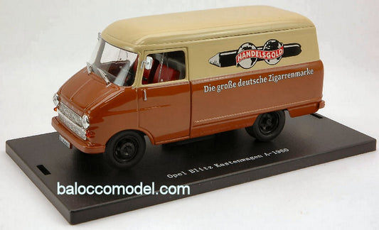 MODELLINO IN SCALA COMPATIBILE CON OPEL BLITZ KASTENWAGEN A 1960 HANDELSGOLD 1:43 STARLINE STR53051