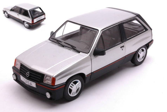 SCALE MODEL COMPATIBLE WITH OPEL CORSA A SR SILVER 1:24 WHITEBOX WB124136