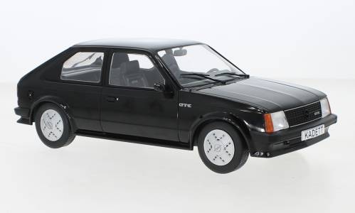 MODELLINO IN SCALA COMPATIBILE CON OPEL KADETT D GTE BLACK 1:18 MODELCARGROUP MCG18270
