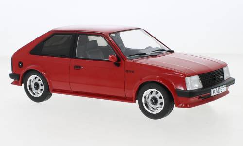 MODELLINO IN SCALA COMPATIBILE CON OPEL KADETT D GTE TUNING RED 1:18 MODELCARGROUP MCG18269