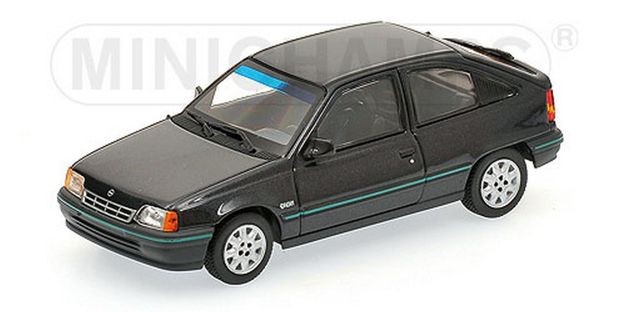 SCALE MODEL COMPATIBLE WITH OPEL KADETT AND 1989 BLACK 1:43 MINICHAMPS PM400045901